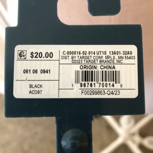 3/$20 Universal Thread Black Braided Belt - Picture 4 of 4